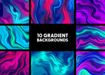 VideoHive Gradient Backgrounds 44440036