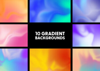 VideoHive Gradient Backgrounds 44827676