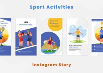 VideoHive Ground Sport Activities Instagram Story 44422339