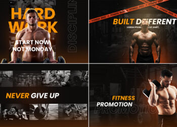 VideoHive Gym Fitness Opener 44593322