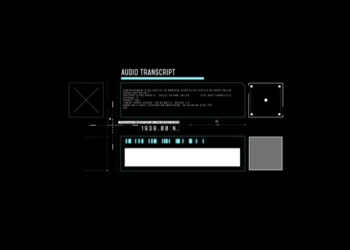 VideoHive HUD Audio Transcription 2 44793995