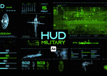 VideoHive HUD Military for After Effects 44657304