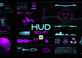 VideoHive HUD Sci-Fi for After Effects 44657441