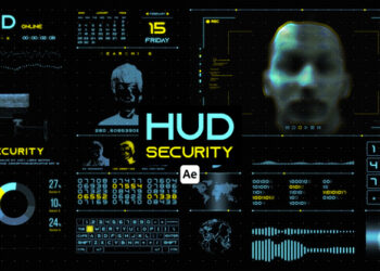 VideoHive HUD Security for After Effects 44657218