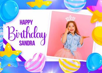 VideoHive Happy Birthday Sandra Slideshow 44419931