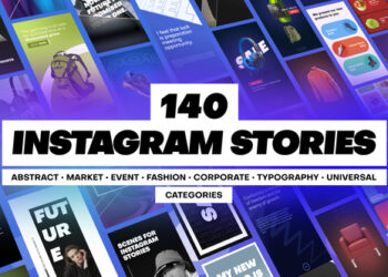 VideoHive Instagram Stories Pack for Premiere Pro 44865136