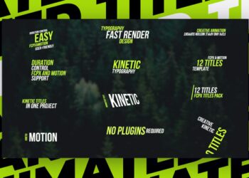VideoHive Kinetic Animated Text (FCPX) 42168967