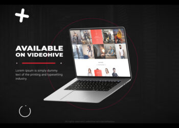 VideoHive Laptop website promo 29155490