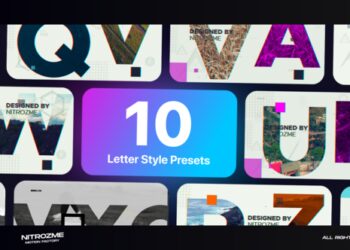VideoHive Letters Typography Vol. 01 44856483