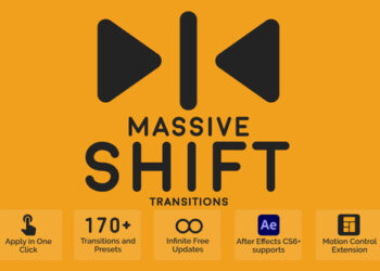 VideoHive Massive Shift Transitions 44383343