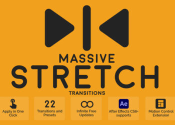 VideoHive Massive Stretch Transitions 44445124