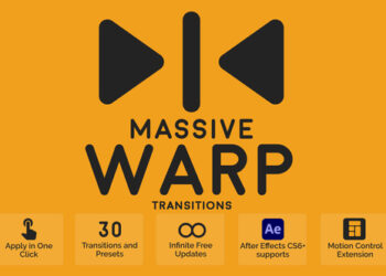 VideoHive Massive Warp Transitions 44721287