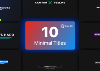 VideoHive Minimal Titles Vol. 03 44614677