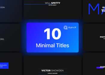 VideoHive Minimal Titles Vol. 04 44614682