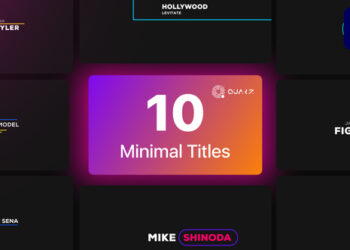 VideoHive Minimal Titles for Premiere Pro Vol. 02 44827849