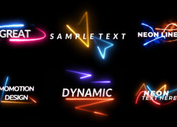 VideoHive Neon Text Animation 42998100