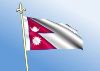 VideoHive Nepal Flag Waving 43449547