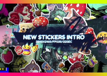 VideoHive New Stickers Intro 44286076