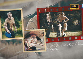 VideoHive Old Films and Photo Memories Slideshow 44363786