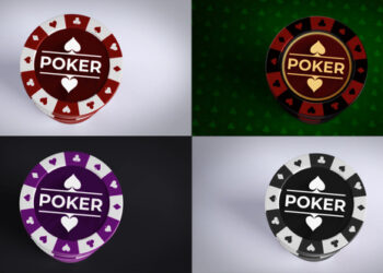 VideoHive Online Poker Logo Reveal 44780282