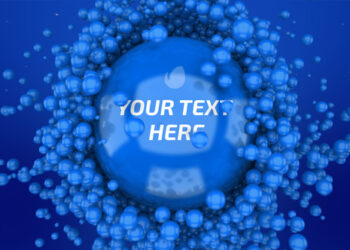 VideoHive Particle Balls Logo Reveal 44462262