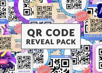 VideoHive QR Code Reveal Pack 44441071