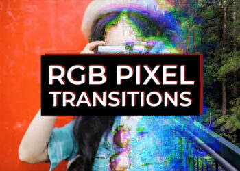 VideoHive RGB Pixel Transitions for After Effects 44452835