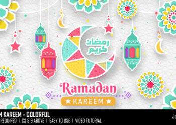 VideoHive Ramadan Kareem - Colorful 44436976