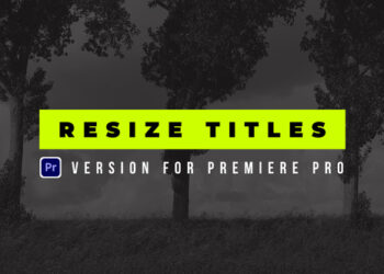 VideoHive Resize Titles 44317713