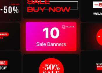 VideoHive Sale Banners Vol. 02 44763103