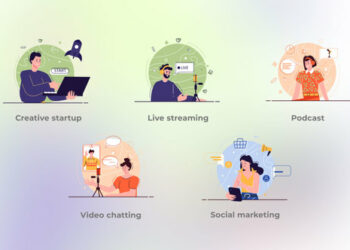VideoHive Social Marketing - Flat Concept 44740349