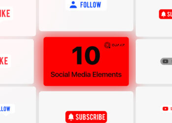 VideoHive Social Media Elements Vol. 01 44639654