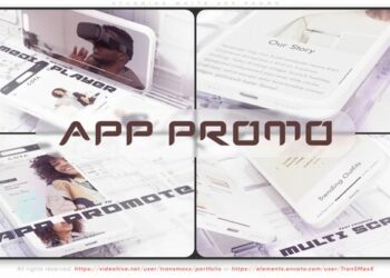 VideoHive Stunning White App Promo 44290219