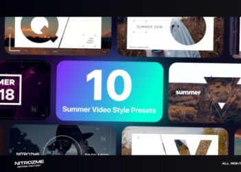 VideoHive Summer Typography Vol. 01 44856733