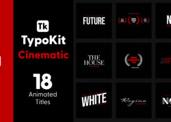 VideoHive Typo Kit Cinematic Titles for After Effects 44505232
