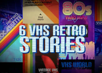 VideoHive VHS Retro Stories 44528086