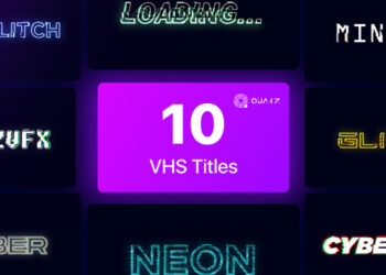 VideoHive VHS Titles Vol. 01 44762631