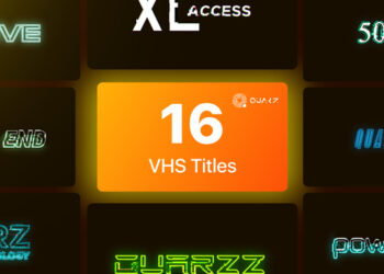 VideoHive VHS Titles Vol. 03 44762665