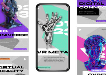 VideoHive VR Metaverse Strories 44504348