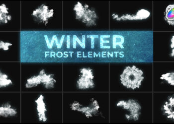 VideoHive Winter Frost Elements for FCPX 42300431