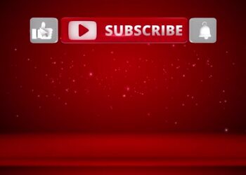 VideoHive Youtube 3d Subscribe Like Button Background Up 4K Loop 43383979
