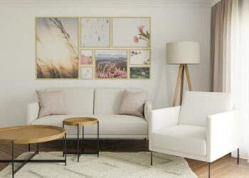 3D Visualisation with Blender: Living Room Scene By Karolina Król