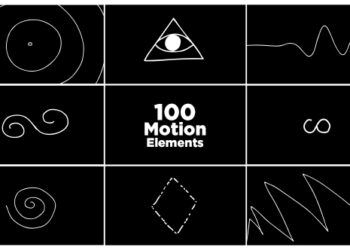 VideoHive 100 Motion Elements Pack 18896187