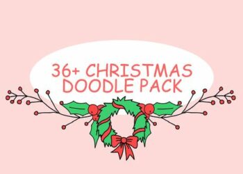 VideoHive 36+ Chirstmas Doodle Pack 25114920