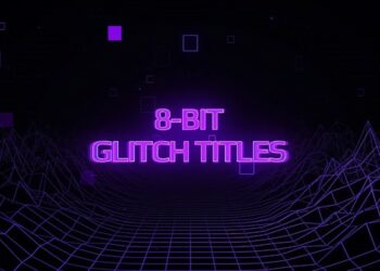 VideoHive 8-Bit Glitch Titles 45167574