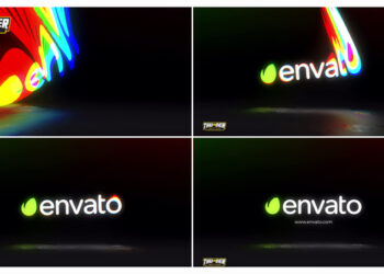 VideoHive Colorful Smooth Logo Reveal 45657087