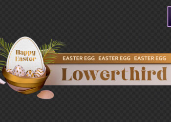 VideoHive Easter Egg Lowerthird 43751302