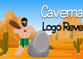 VideoHive Funny Caveman Character Logo Reveal 26004457