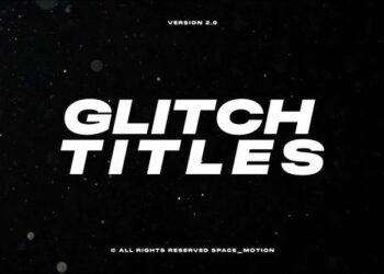 VideoHive Glitch Titles _After Effects 45179390