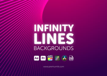 VideoHive Infinity Lines Backgrounds 45757176